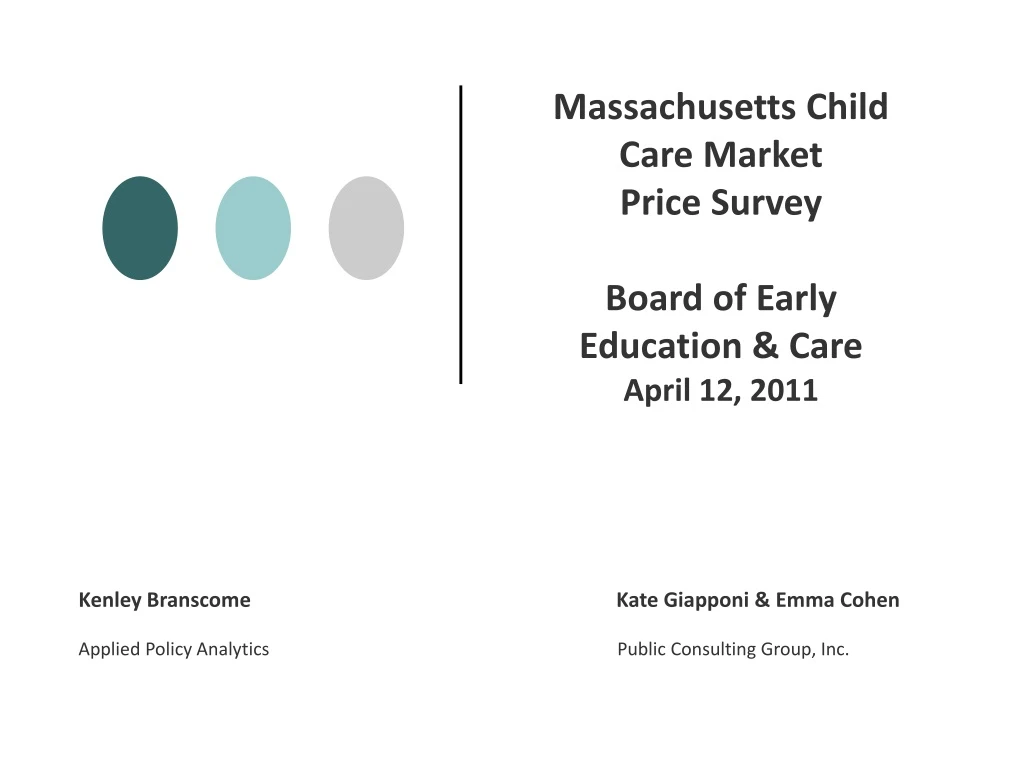 massachusetts child care market price survey