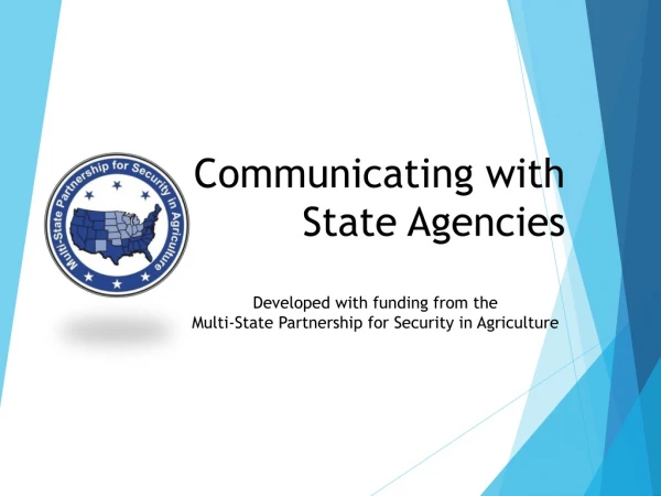 Communicating with State Agencies