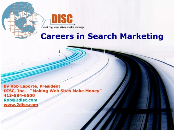 Careers in Search Marketing