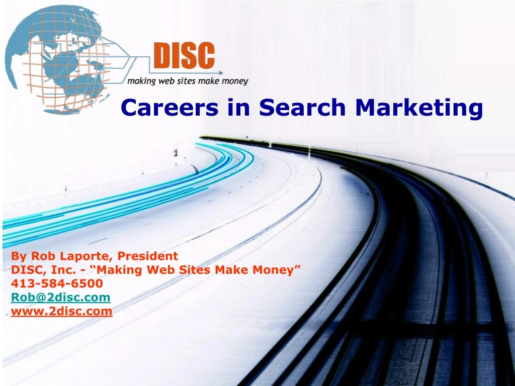 careers in search marketing