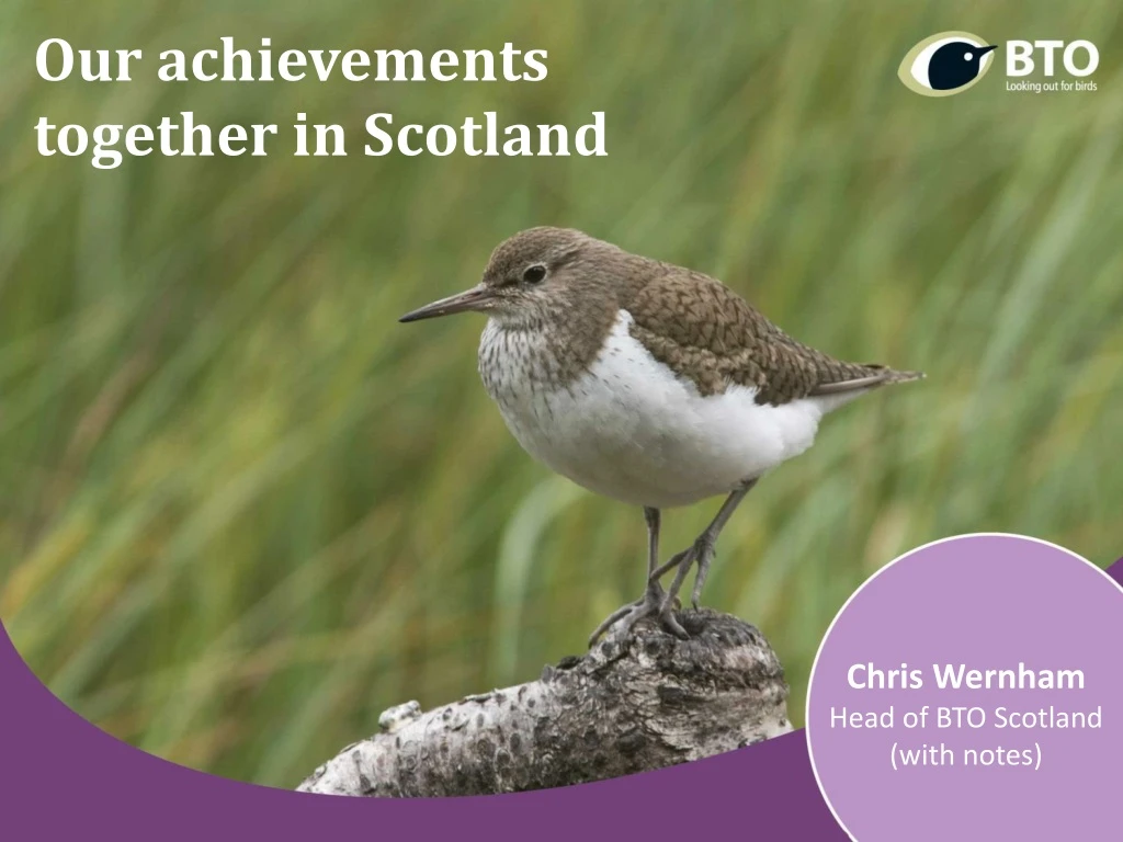 our achievements together in scotland