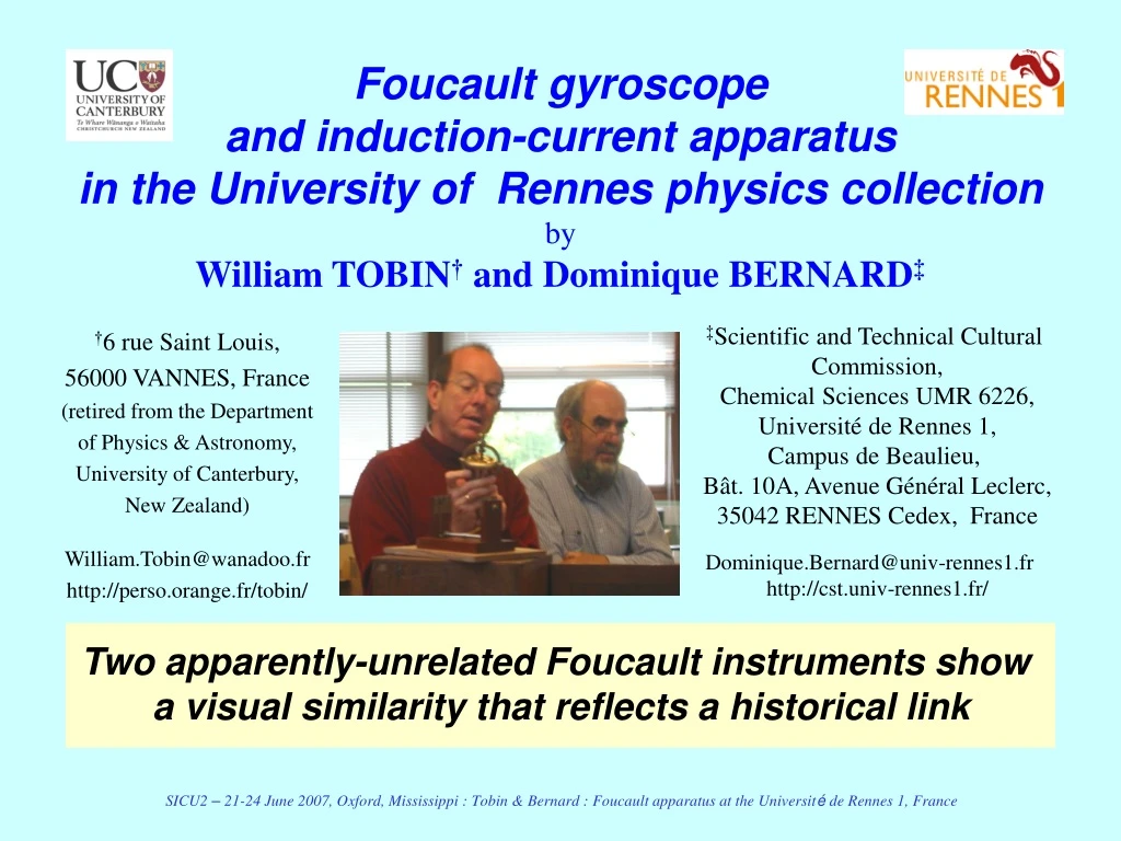 foucault gyroscope and induction current