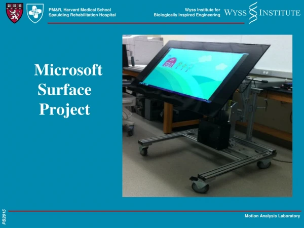 Microsoft Surface Project