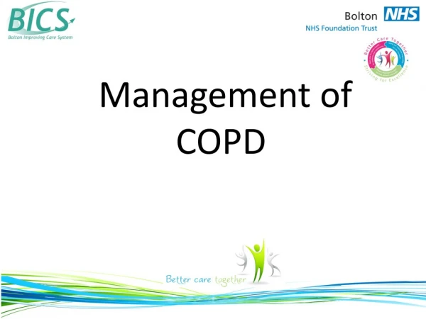 Management of COPD