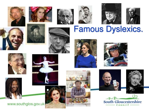Famous Dyslexics.