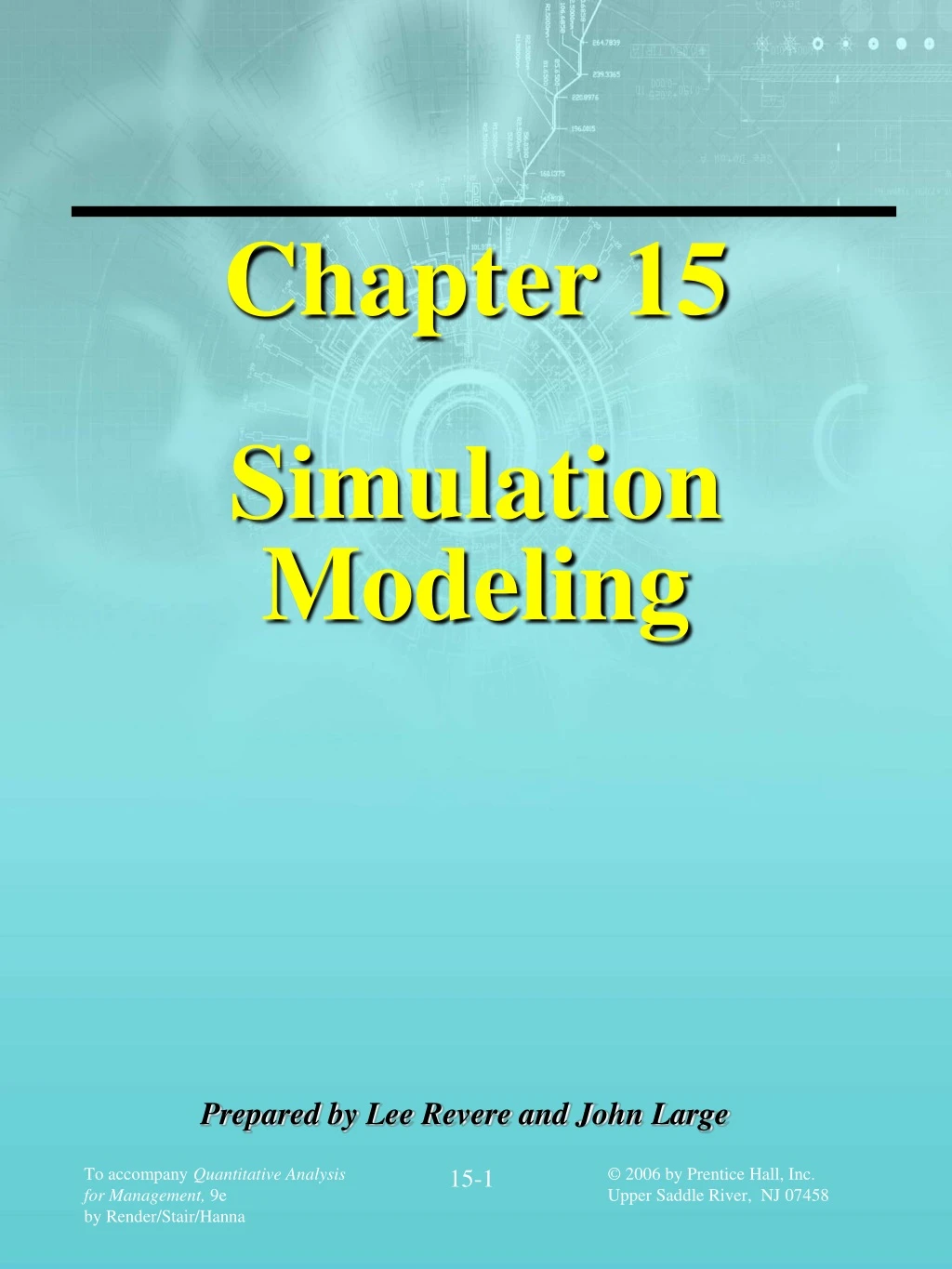 chapter 15 simulation modeling