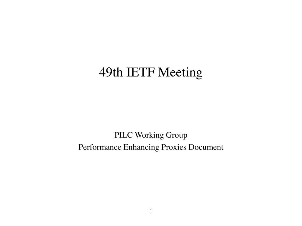 49th ietf meeting