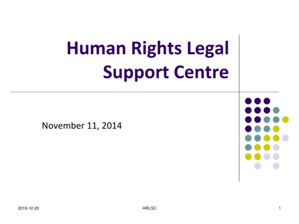 Human Rights Legal Support Centre