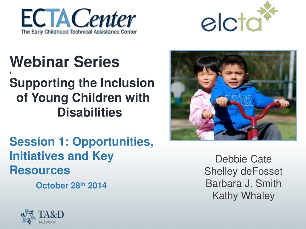 webinar series 1 supporting the inclusion