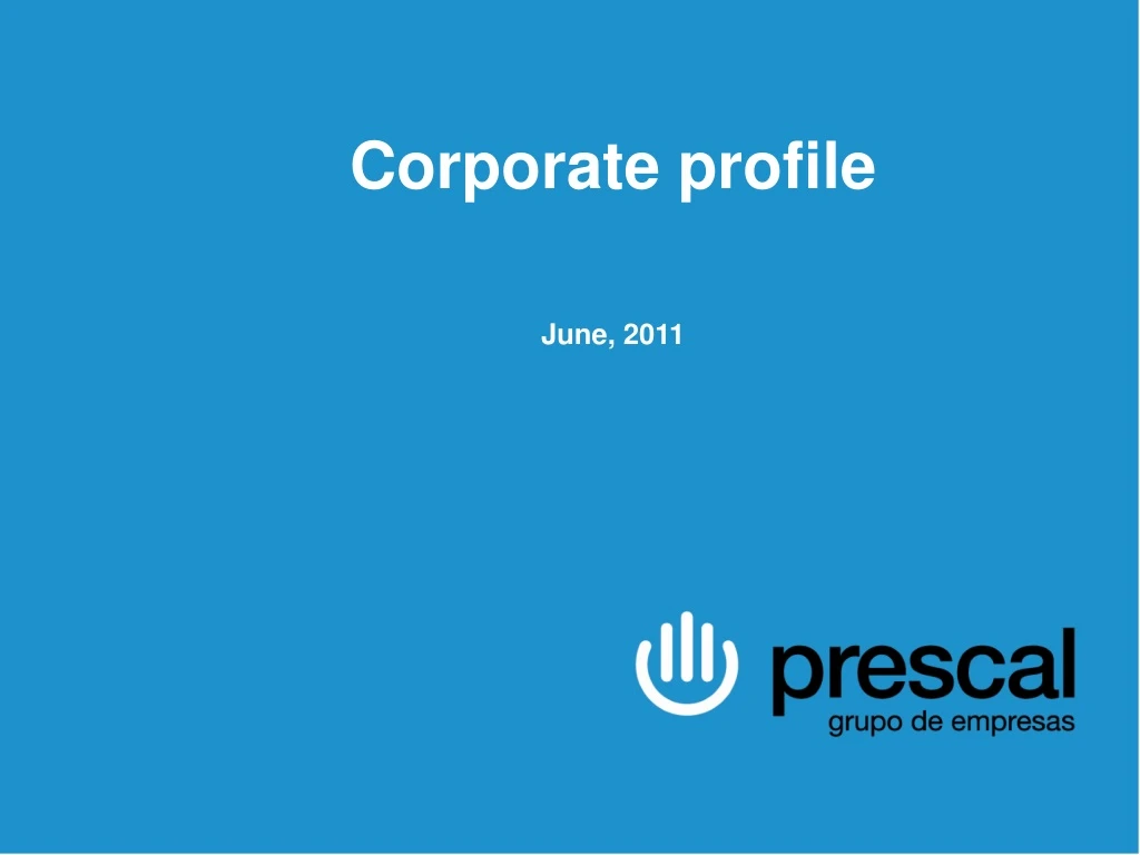 corporate profile june 2011
