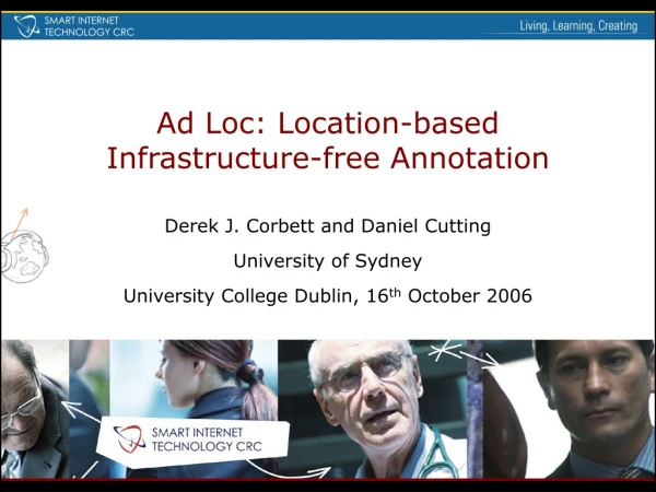 Ad Loc: Location-based Infrastructure-free Annotation