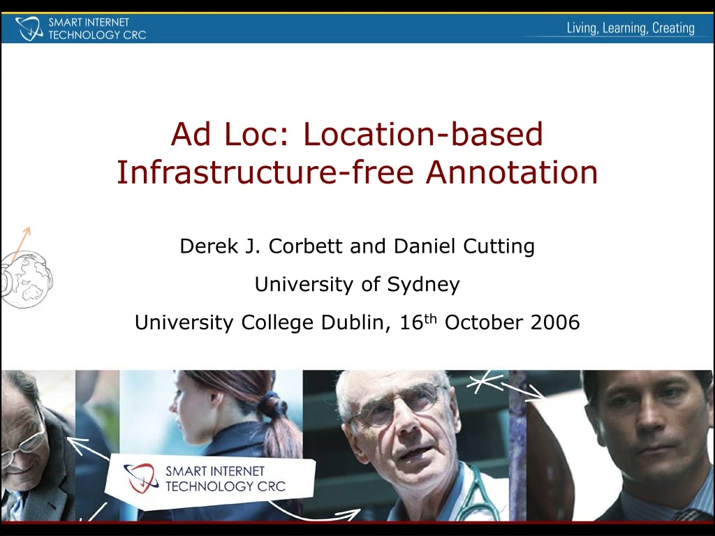 ad loc location based infrastructure free annotation