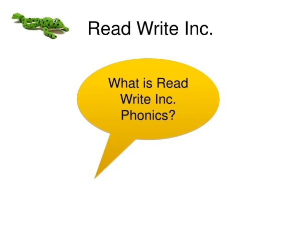 Read Write Inc.