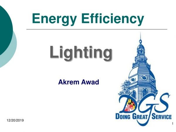 Energy Efficiency