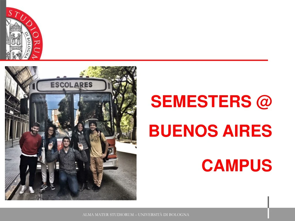 semesters @ buenos aires campus