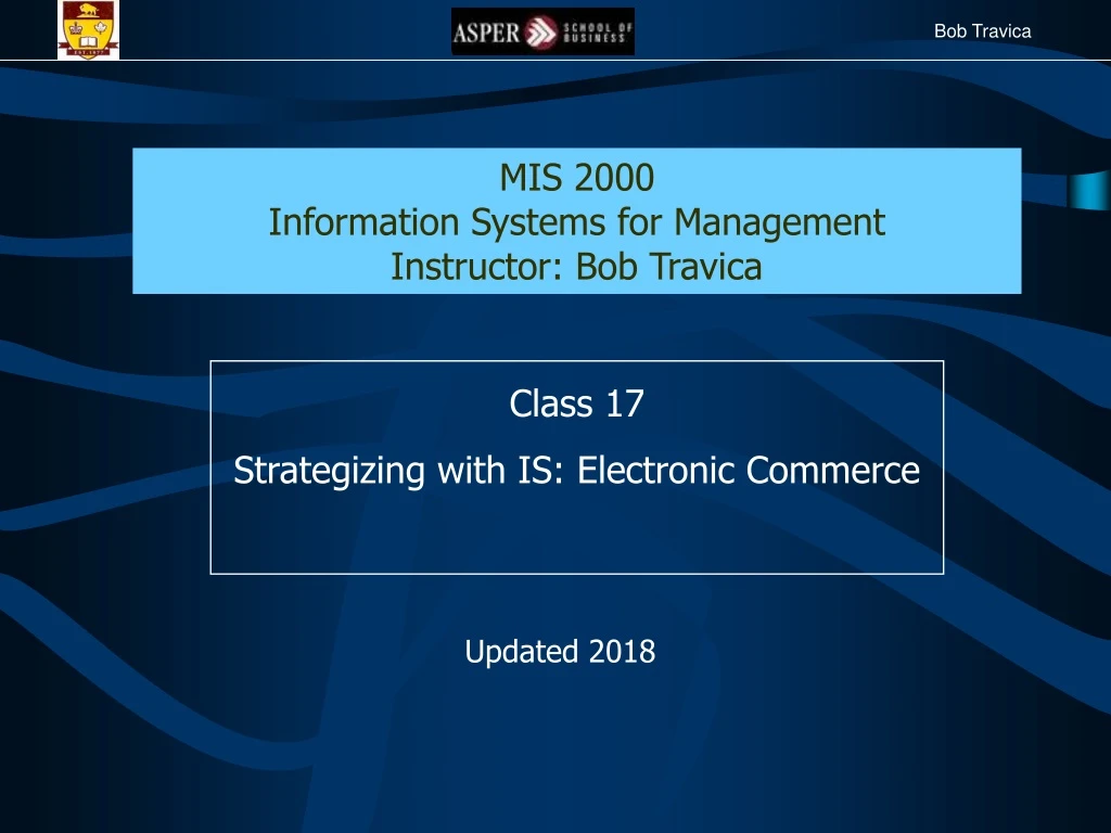 mis 2000 information systems for management