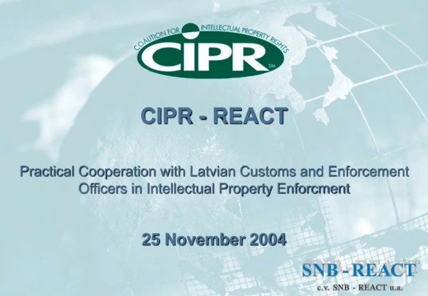 CIPR - REACT