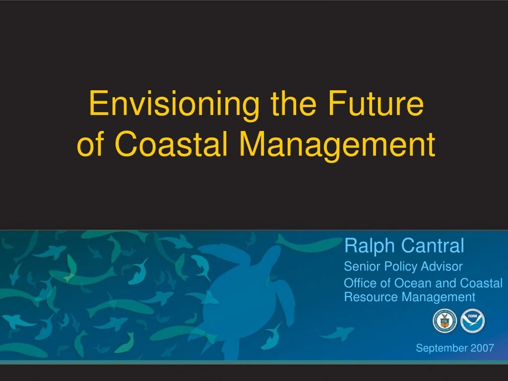 envisioning the future of coastal management