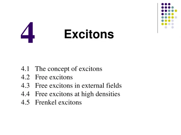 Excitons