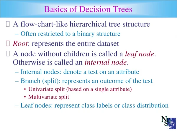 Basics of Decision Trees