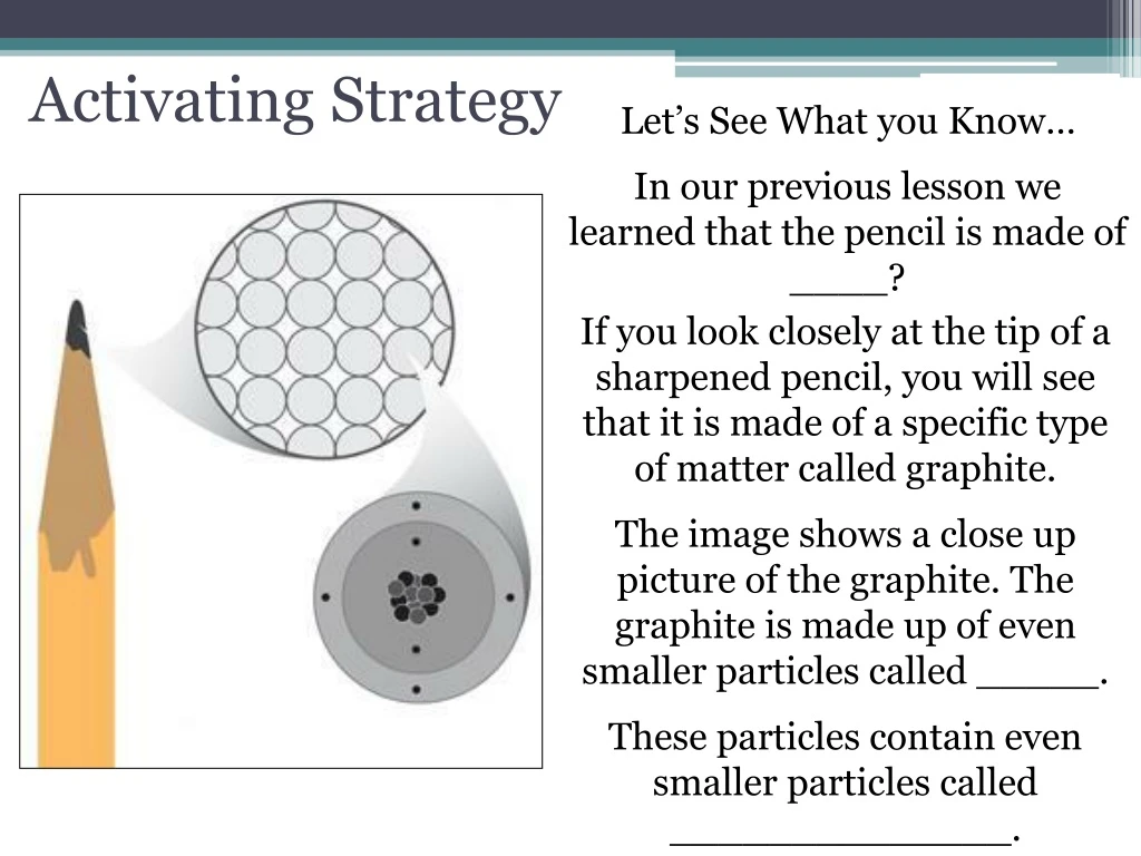 activating strategy