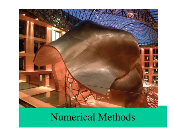 Numerical Methods