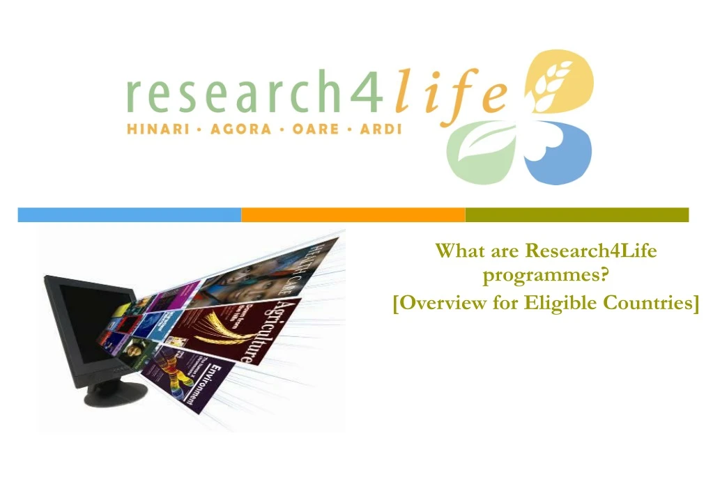 what are research4life programmes overview