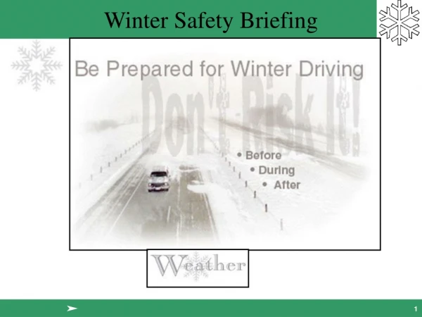 You must understand how  cold weather effects your  vehicle before, during, and