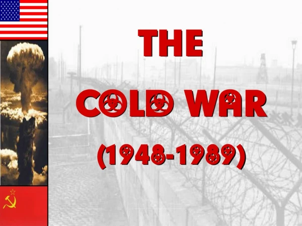 THE  COLD WAR (1948-1989)