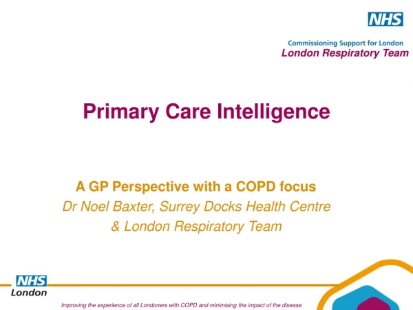 Primary Care Intelligence