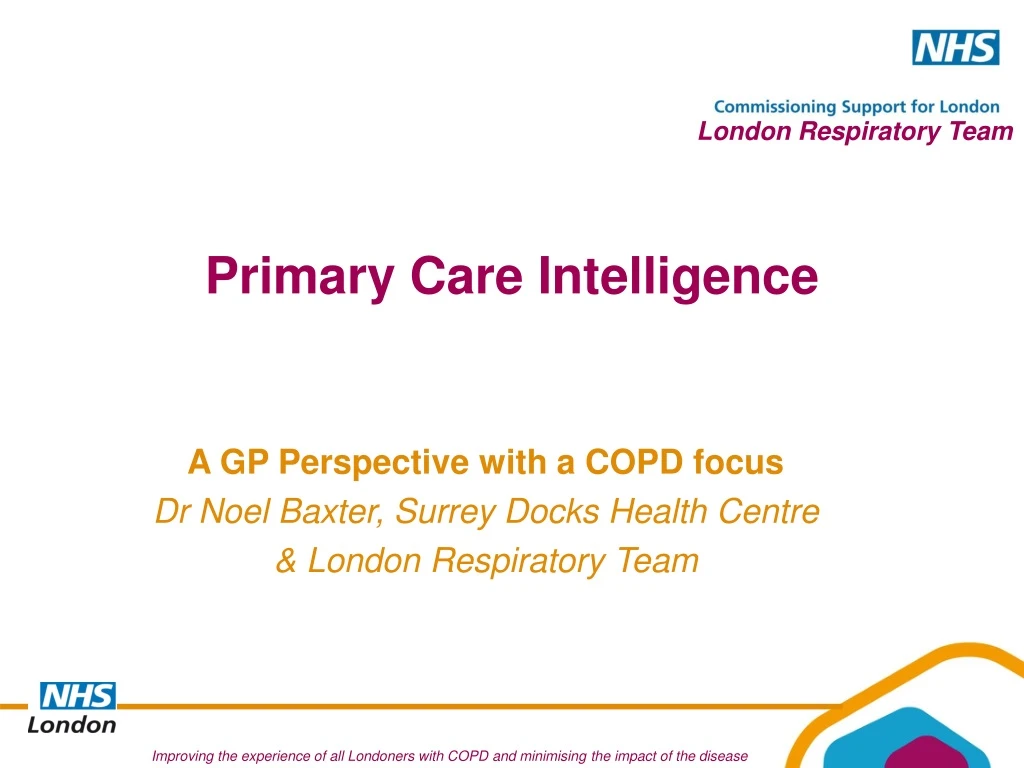 primary care intelligence