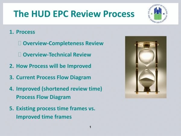 The HUD EPC Review Process