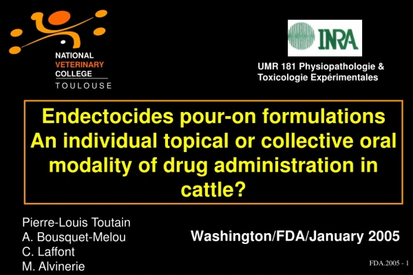 Washington/FDA/January 2005