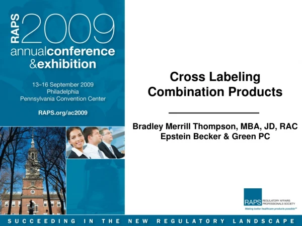 CPC’s Proposed Approach: The cross labeling issue can be addressed under current regulations