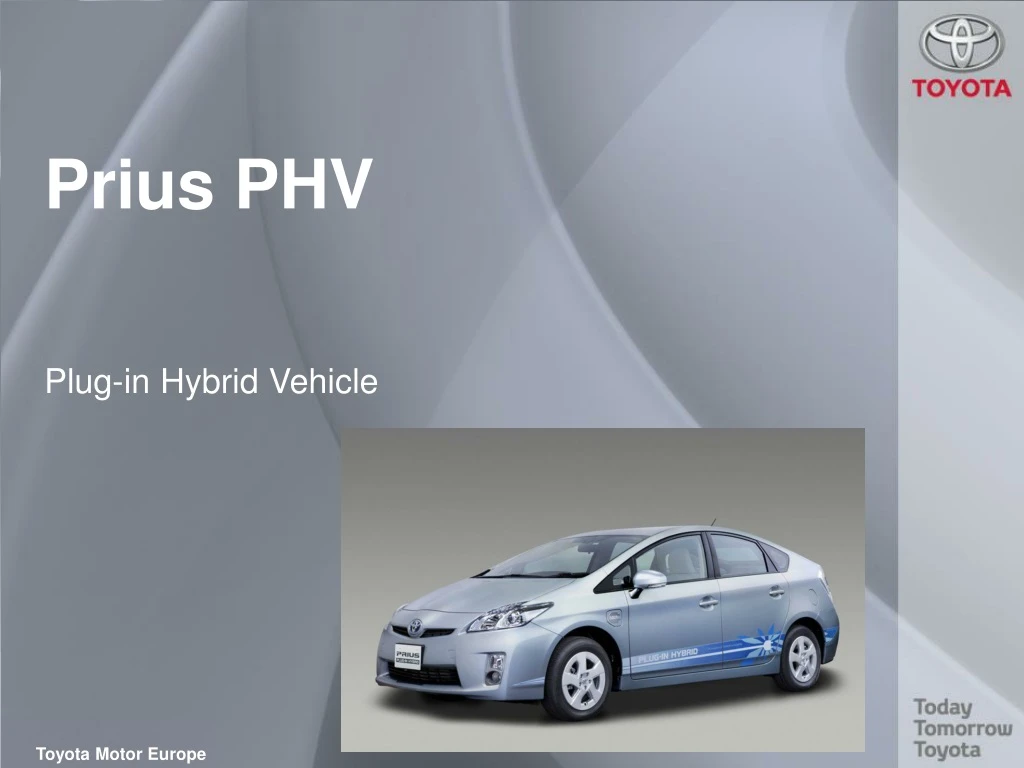 prius phv