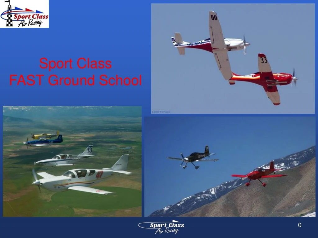 sport class fast ground school