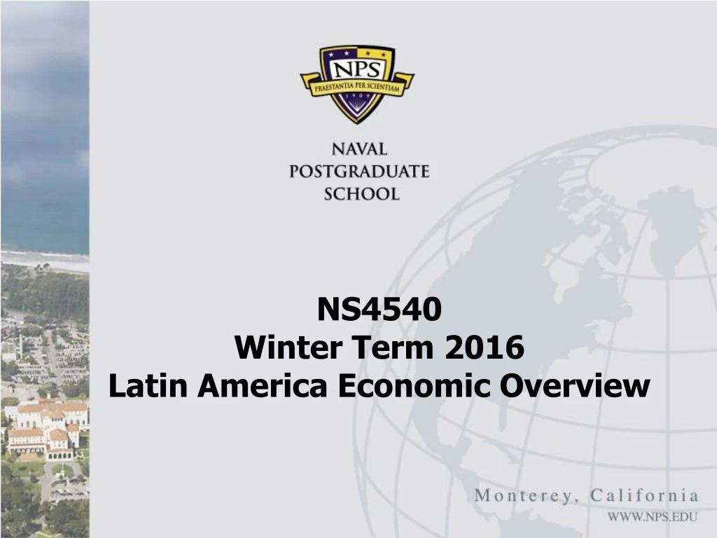 ns4540 winter term 2016 latin america economic overview