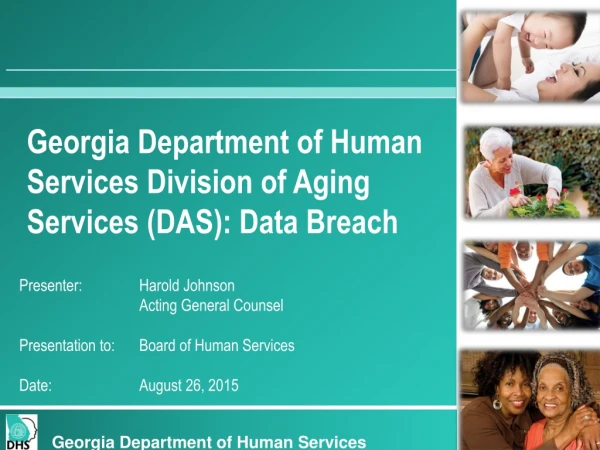 Georgia Department of Human Services Division of Aging Services (DAS): Data Breach