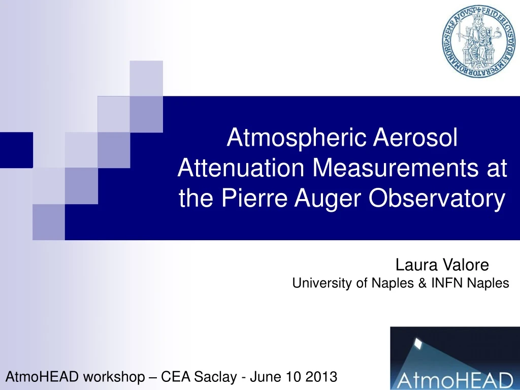 atmospheric aerosol attenuation measurements at the pierre auger observatory