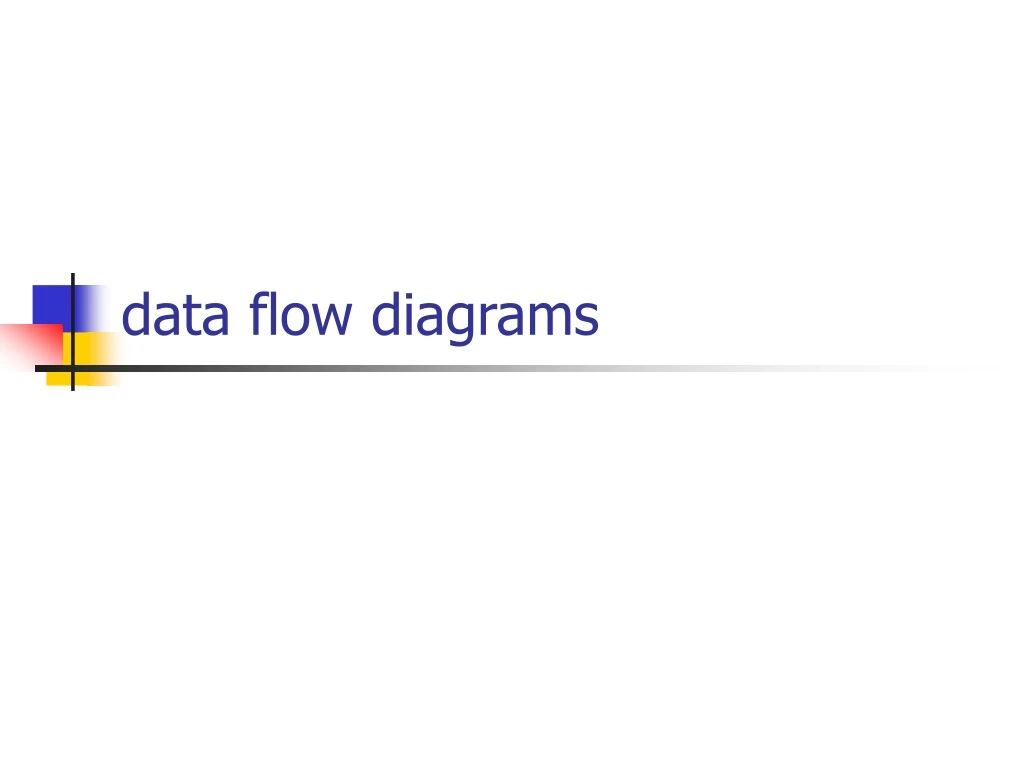 data flow diagrams