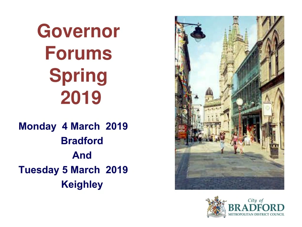 governor forums spring 2019