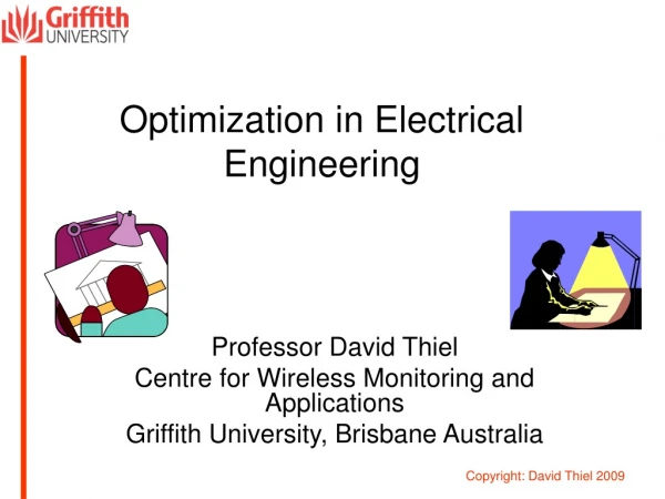 Optimization in Electrical  Engineering