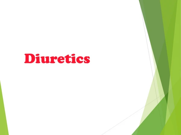 Diuretics