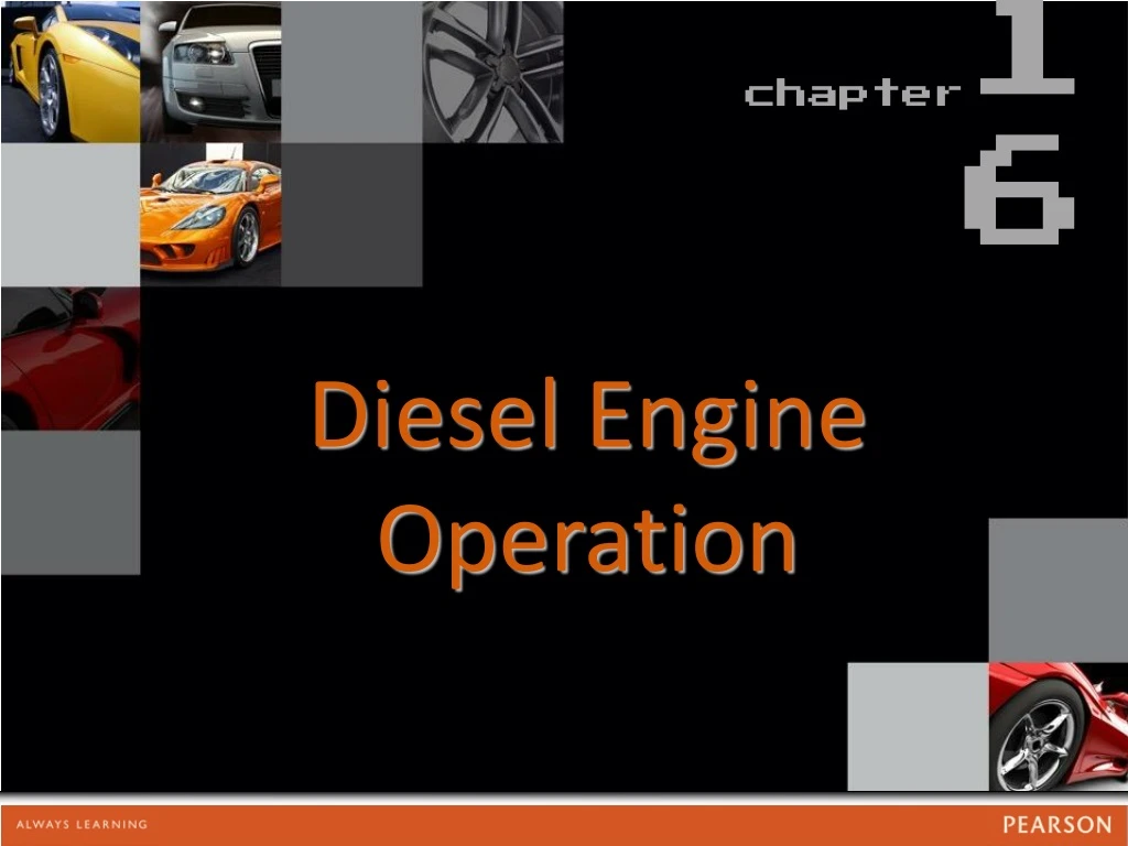 diesel engine operation