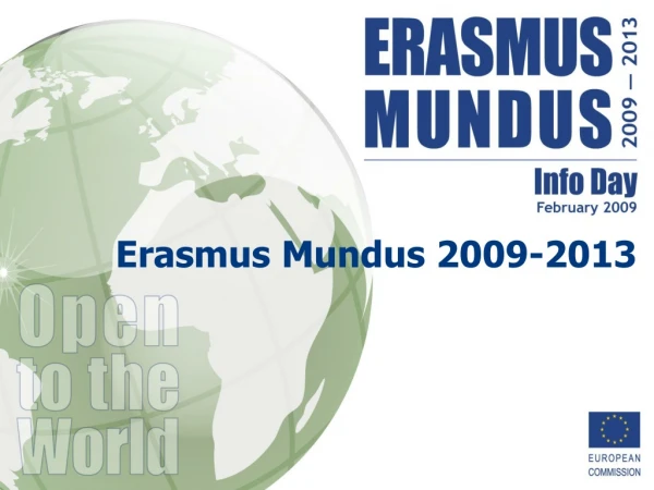 Erasmus Mundus 2009-2013