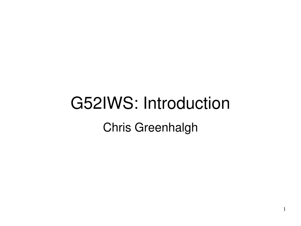 chris greenhalgh