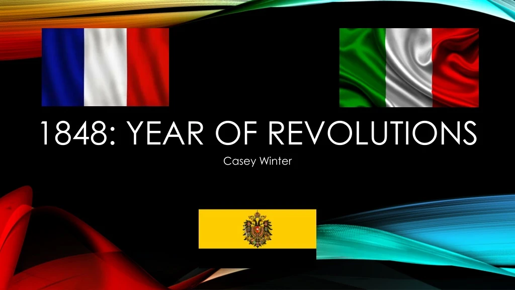 1848 year of revolutions