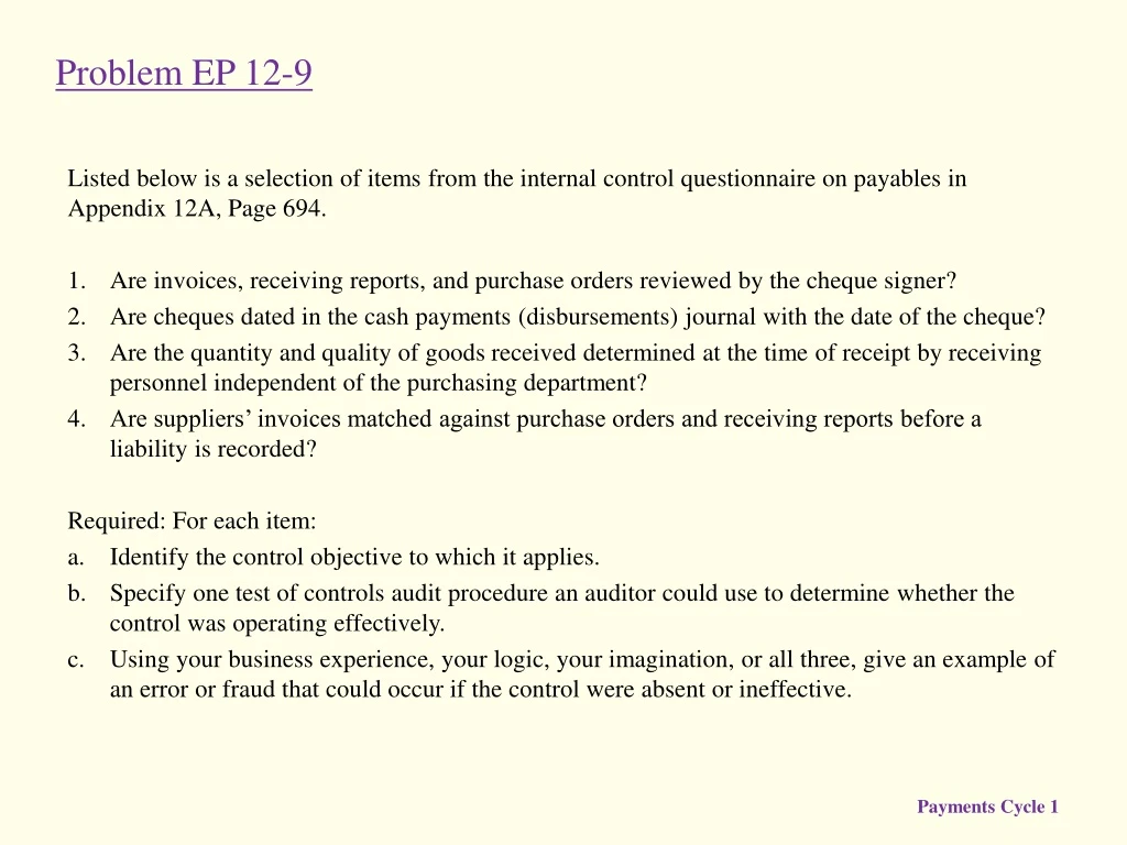 problem ep 12 9