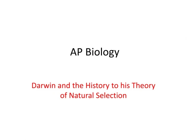 AP Biology