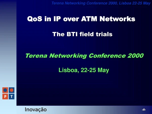 QoS in IP over ATM Networks